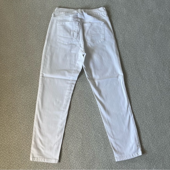 NYDJ Sheri Slim Ankle Jeans in White - Picture 4 of 5